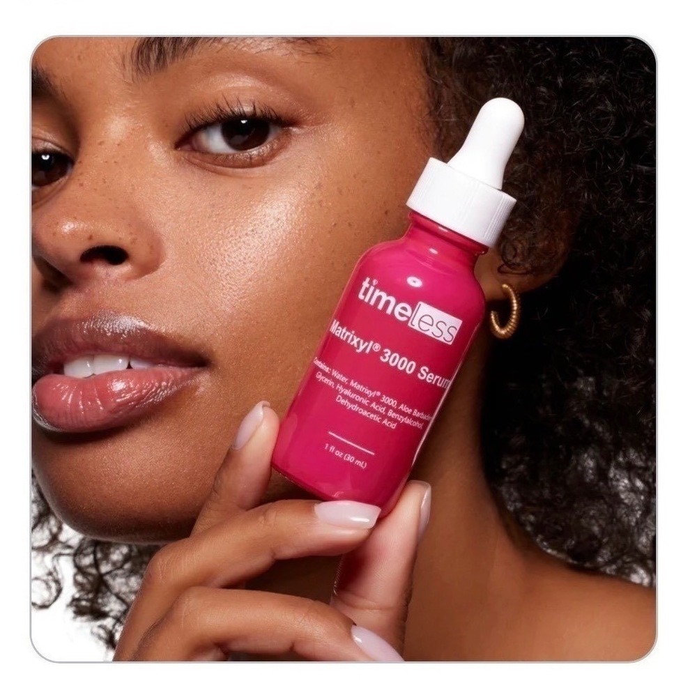 Timeless Skin Care Matrixyl 3000 Serum + Hyaluronic Acid 1 oz Anti‑Aging Younger